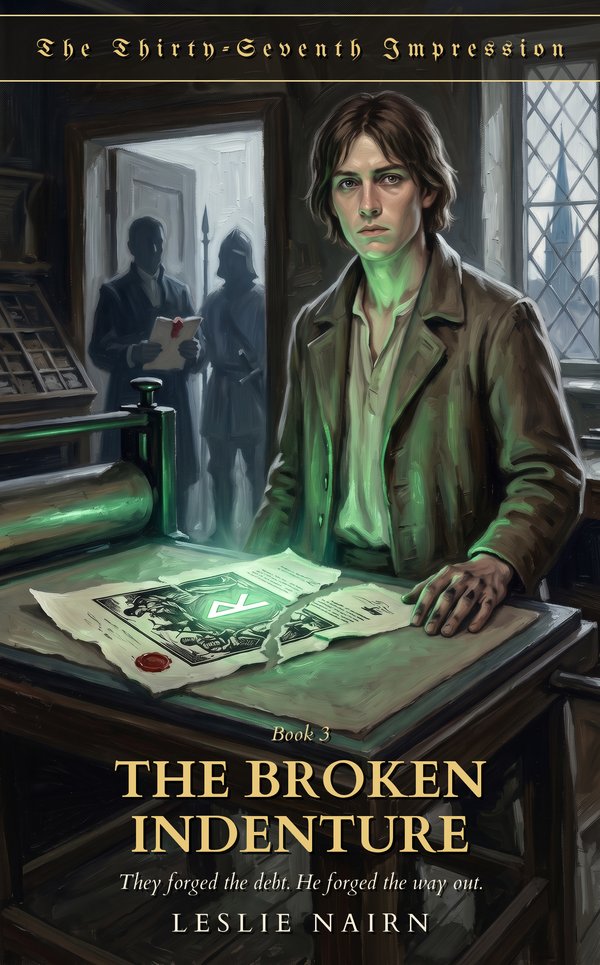 Cover of Book 3: The Broken Indenture